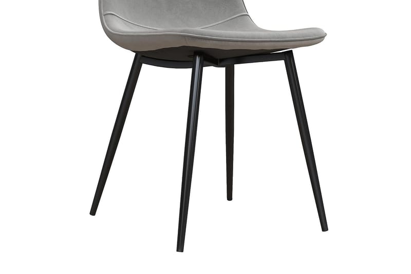 Calvin Matstol Grå 2-pack - Dorel Home - Möbler - Fåtölj & stolar - Matstol & köksstol