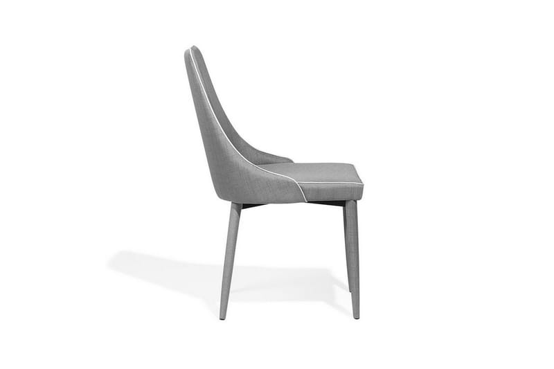 Camino Stol Set Om 2 St - Grå - Möbler - Fåtölj & stolar - Matstol & köksstol