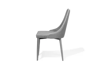 Camino Stol Set Om 2 St - Grå - Möbler - Fåtölj & stolar - Matstol & köksstol