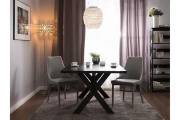 Camino Stol Set Om 2 St - Grå - Möbler - Fåtölj & stolar - Matstol & köksstol