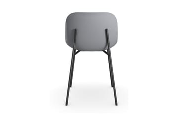 Cesareo Matstol - Grå/Svart - Möbler - Fåtölj & stolar - Matstol & köksstol