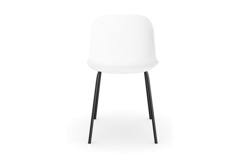 Cesareo Matstol - Vit/Svart - Möbler - Fåtölj & stolar - Matstol & köksstol