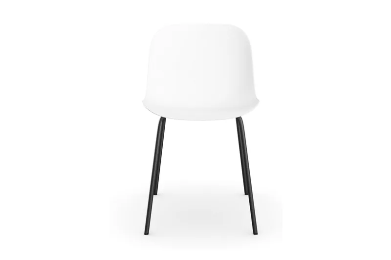 Cesareo Matstol - Vit/Svart - Möbler - Fåtölj & stolar - Matstol & köksstol