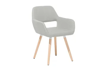 Chicago Stol Set Om 2 St - Grå - Möbler - Fåtölj & stolar - Matstol & köksstol