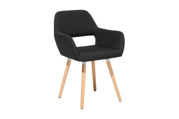 Chicago Stol Set Om 2 St - Svart - Möbler - Fåtölj & stolar - Matstol & köksstol