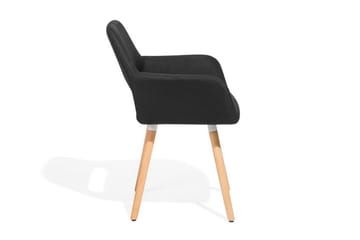 Chicago Stol Set Om 2 St - Svart - Möbler - Fåtölj & stolar - Matstol & köksstol