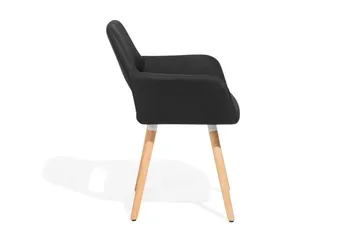 Chicago Stol Set Om 2 St - Svart - Möbler - Fåtölj & stolar - Matstol & köksstol