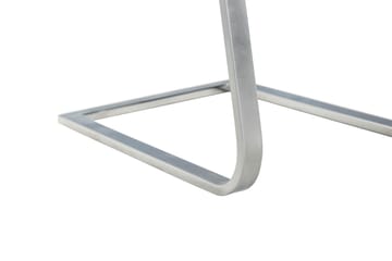 Cibus Matstol Konstläder - Vit/Krom - Möbler - Fåtölj & stolar - Matstol & köksstol