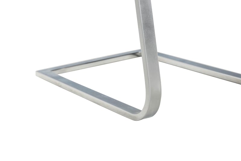 Cibus Matstol Konstläder - Vit/Krom - Möbler - Fåtölj & stolar - Matstol & köksstol