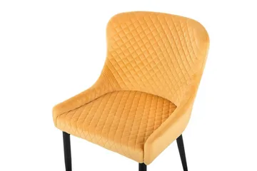 Colino Stol 2-Pack Sammet - Gul - Möbler - Fåtölj & stolar - Matstol & köksstol