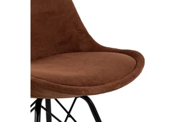 Collina Matstol - Orange/Svart - Möbler - Fåtölj & stolar - Matstol & köksstol