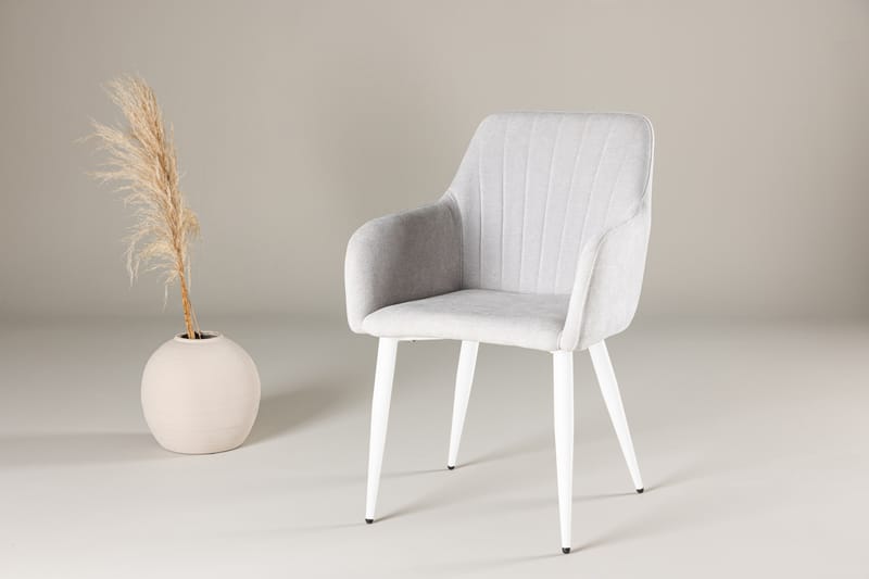 Comfort Karmstol - Ljusgrå - Möbler - Fåtölj & stolar - Matstol & köksstol