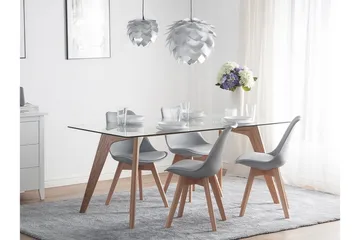 Dakota Ii Stol Set Om 2 St - Grå/Brun - Möbler - Fåtölj & stolar - Matstol & köksstol