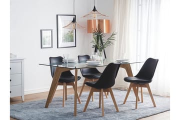 Dakota Ii Stol Set Om 2 St - Svart - Möbler - Fåtölj & stolar - Matstol & köksstol