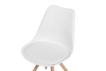 Dakota Stol Set Om 2 St - Vit - Möbler - Fåtölj & stolar - Matstol & köksstol