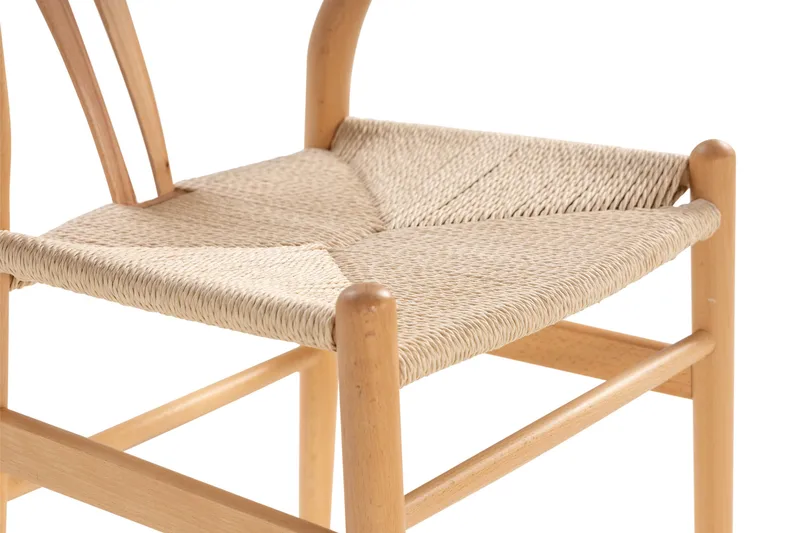 Dastoori Matstol med Armstöd - Natur / Bokträ - Möbler - Fåtölj & stolar - Matstol & köksstol