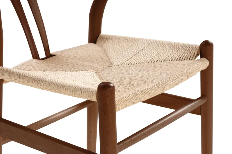 Dastoori Matstol med Armstöd - Valnöt / Natur - Möbler - Fåtölj & stolar - Matstol & köksstol