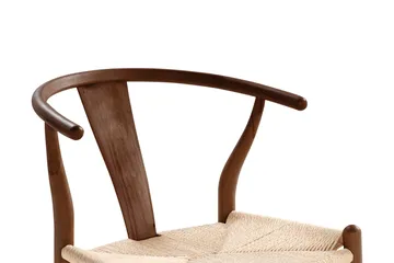 Dastoori Matstol med Armstöd - Valnöt / Trä / Beige - Möbler - Fåtölj & stolar - Matstol & köksstol