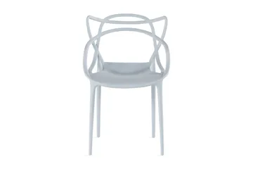 Daye Karmstol - Ljusgrå - Möbler - Fåtölj & stolar - Matstol & köksstol