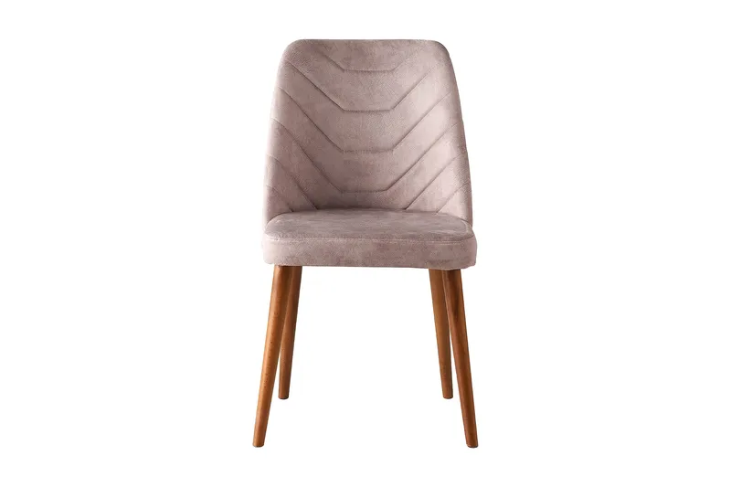 Denounce Matstol, Valnöt/Beige