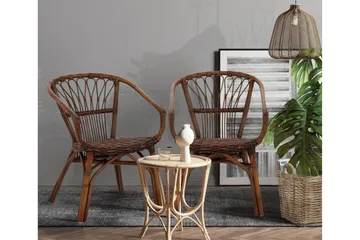 Djuarp Karmstol - Brun - Möbler - Fåtölj & stolar - Matstol & köksstol