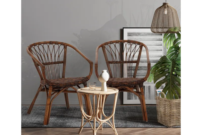 Djuarp Karmstol - Brun - Möbler - Fåtölj & stolar - Matstol & köksstol