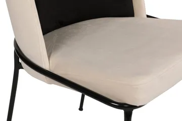 Dorellez Matstol - Svart/Beige - Möbler - Fåtölj & stolar - Matstol & köksstol