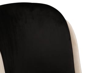 Dorellez Matstol - Svart/Beige - Möbler - Fåtölj & stolar - Matstol & köksstol