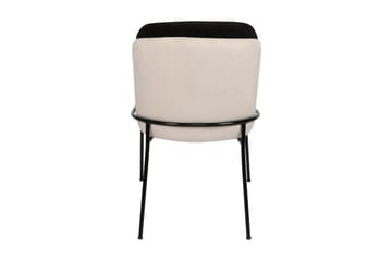 Dorellez Matstol - Svart/Beige - Möbler - Fåtölj & stolar - Matstol & köksstol