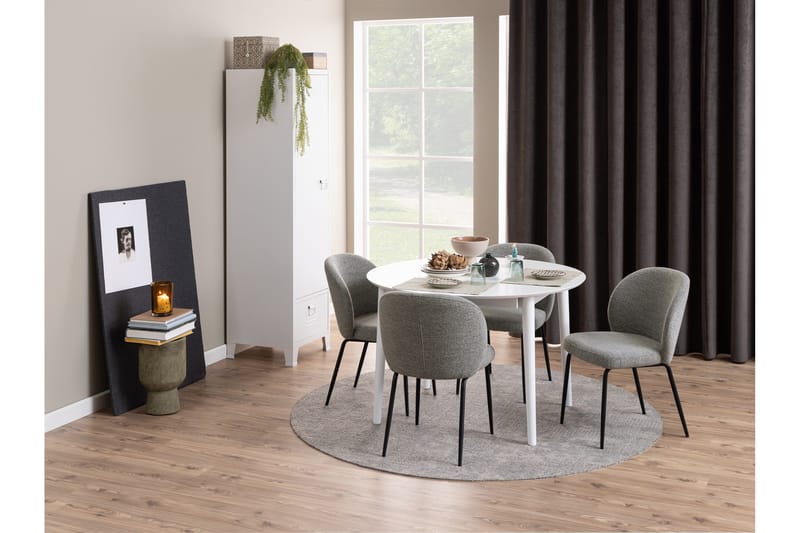 Dursun Matstol - Grå - Möbler - Fåtölj & stolar - Matstol & köksstol