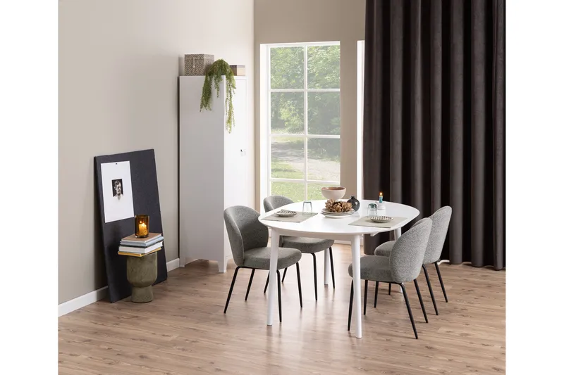 Dursun Matstol - Grå - Möbler - Fåtölj & stolar - Matstol & köksstol