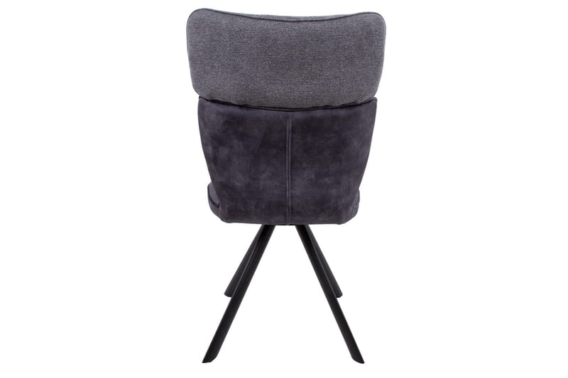 Eddy Stol Mörkgrå Sammet - Möbler - Fåtölj & stolar - Matstol & köksstol