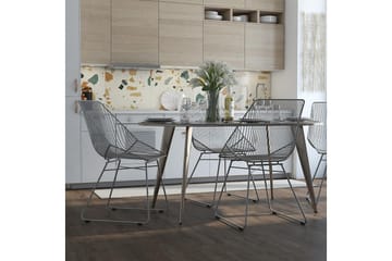 Ellis Matstol Grå - CosmoLiving - Möbler - Fåtölj & stolar - Matstol & köksstol