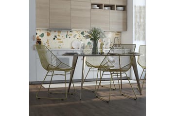 Ellis Matstol Guld - CosmoLiving - Möbler - Fåtölj & stolar - Matstol & köksstol