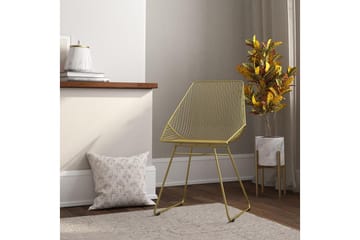 Ellis Matstol Guld - CosmoLiving - Möbler - Fåtölj & stolar - Matstol & köksstol