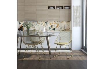 Ellis Matstol Guld - CosmoLiving - Möbler - Fåtölj & stolar - Matstol & köksstol