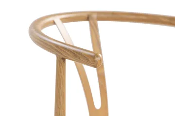 Elysia Matstol med Armstöd - Trä / Stål / Natur - Möbler - Fåtölj & stolar - Matstol & köksstol