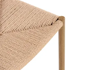 Elysia Matstol med Armstöd - Trä / Stål / Natur - Möbler - Fåtölj & stolar - Matstol & köksstol