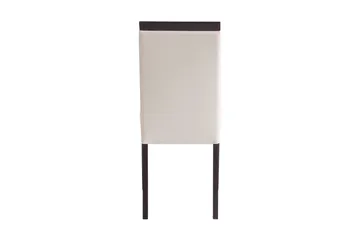 Femie Matstol Konstläder 2-pack - Beige/Mörkt Trä - Möbler - Fåtölj & stolar - Matstol & köksstol