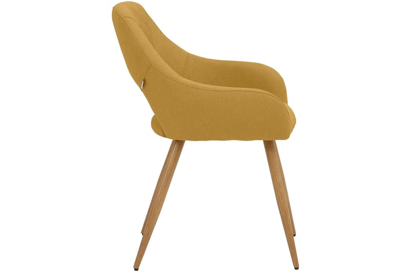 Galene Karmstol - Gul - Möbler - Fåtölj & stolar - Matstol & köksstol