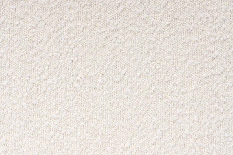 Gemmiano Stol Teddy - Vit matstol/köksstol i Boucle/Teddy med svarta metallben - Vit Teddy / Svarta ben - Möbler - Fåtölj & stolar - Matstol & köksstol