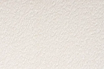 Gemmiano Stol Teddy - Vit matstol/köksstol i Boucle/Teddy med svarta metallben - Vit Teddy / Svarta ben - Möbler - Fåtölj & stolar - Matstol & köksstol