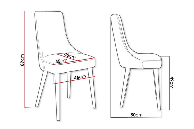 Glenarm Matstol - Möbler - Fåtölj & stolar - Matstol & köksstol