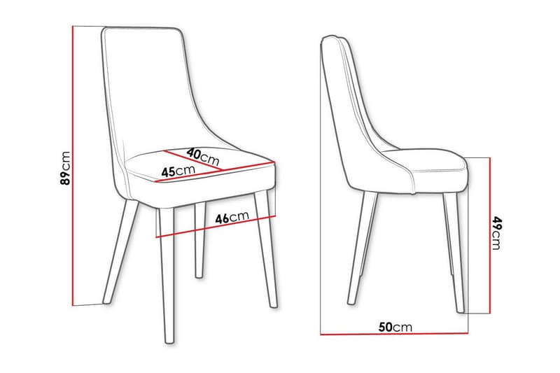 Glenarm Matstol - Möbler - Fåtölj & stolar - Matstol & köksstol