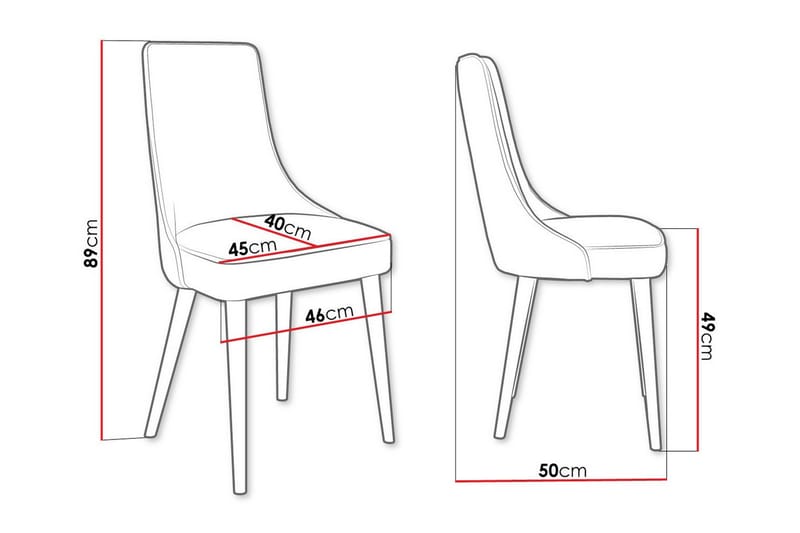 Glenarm Matstol - Möbler - Fåtölj & stolar - Matstol & köksstol
