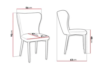 Glenarm Matstol - Möbler - Fåtölj & stolar - Matstol & köksstol