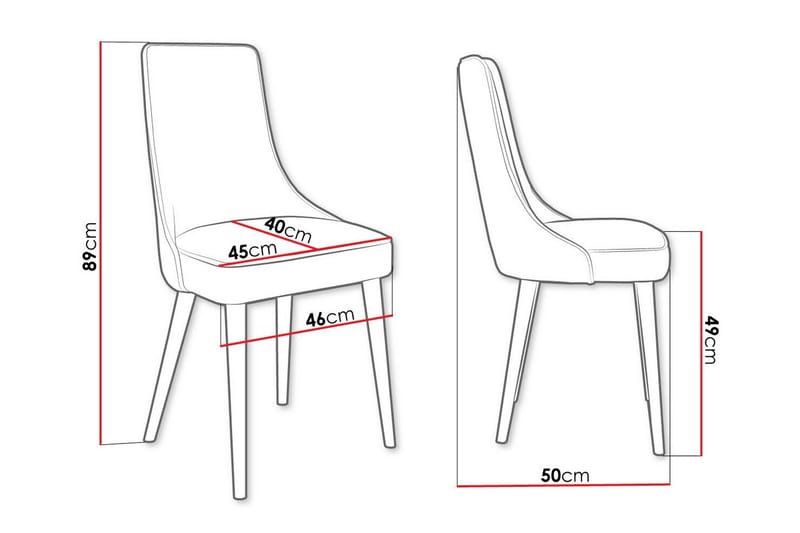 Glenarm Matstol - Möbler - Fåtölj & stolar - Matstol & köksstol