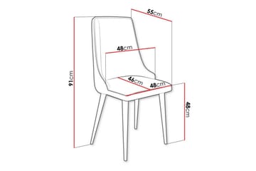 Glenarm Matstol - Möbler - Fåtölj & stolar - Matstol & köksstol