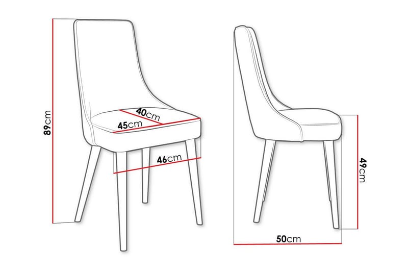 Glenarm Matstol - Möbler - Fåtölj & stolar - Matstol & köksstol