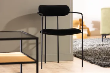 Gordana Matstol - Svart - Möbler - Fåtölj & stolar - Matstol & köksstol